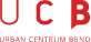 Logo Urban centrum Brno. Magazín KULT* Brno