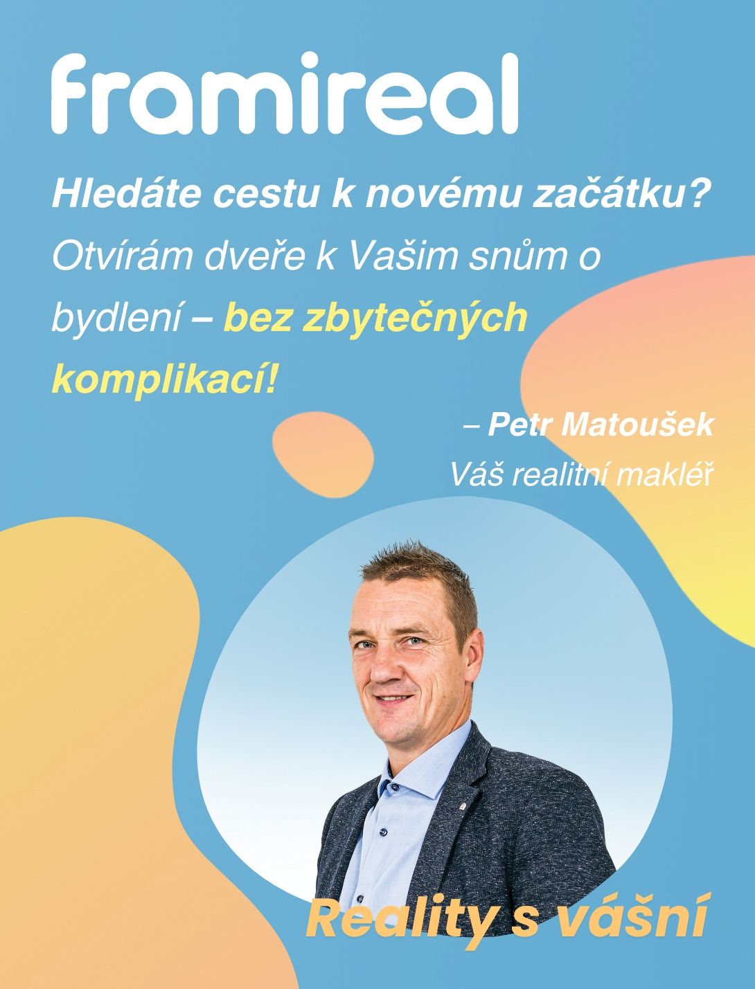 banner Petr Matoušek, Flamireal, magazín KULTINO* Brno