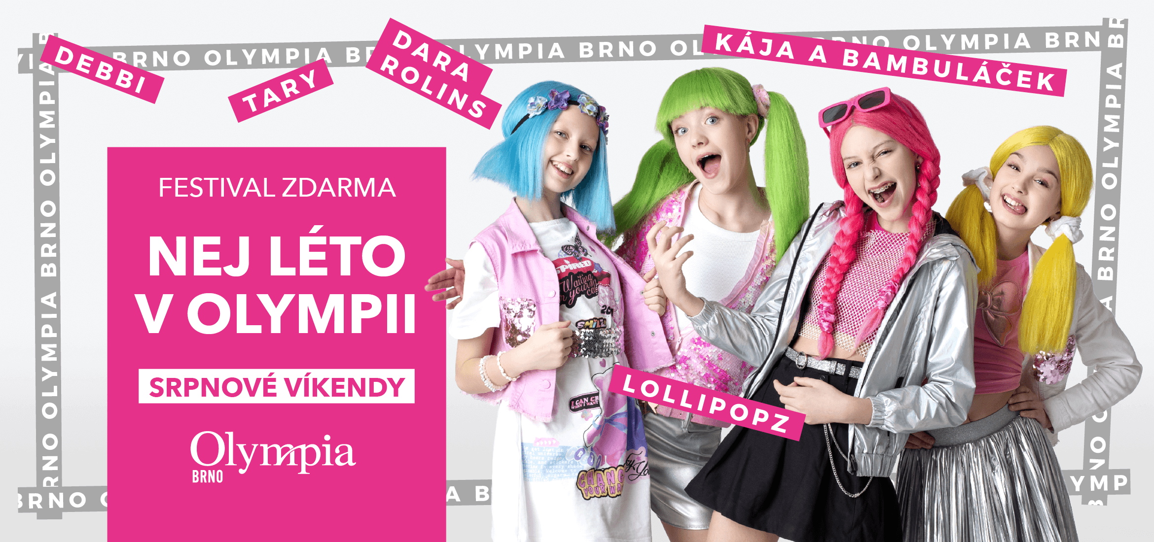Léto v OC Olympia, magazín KULTINO*Brno