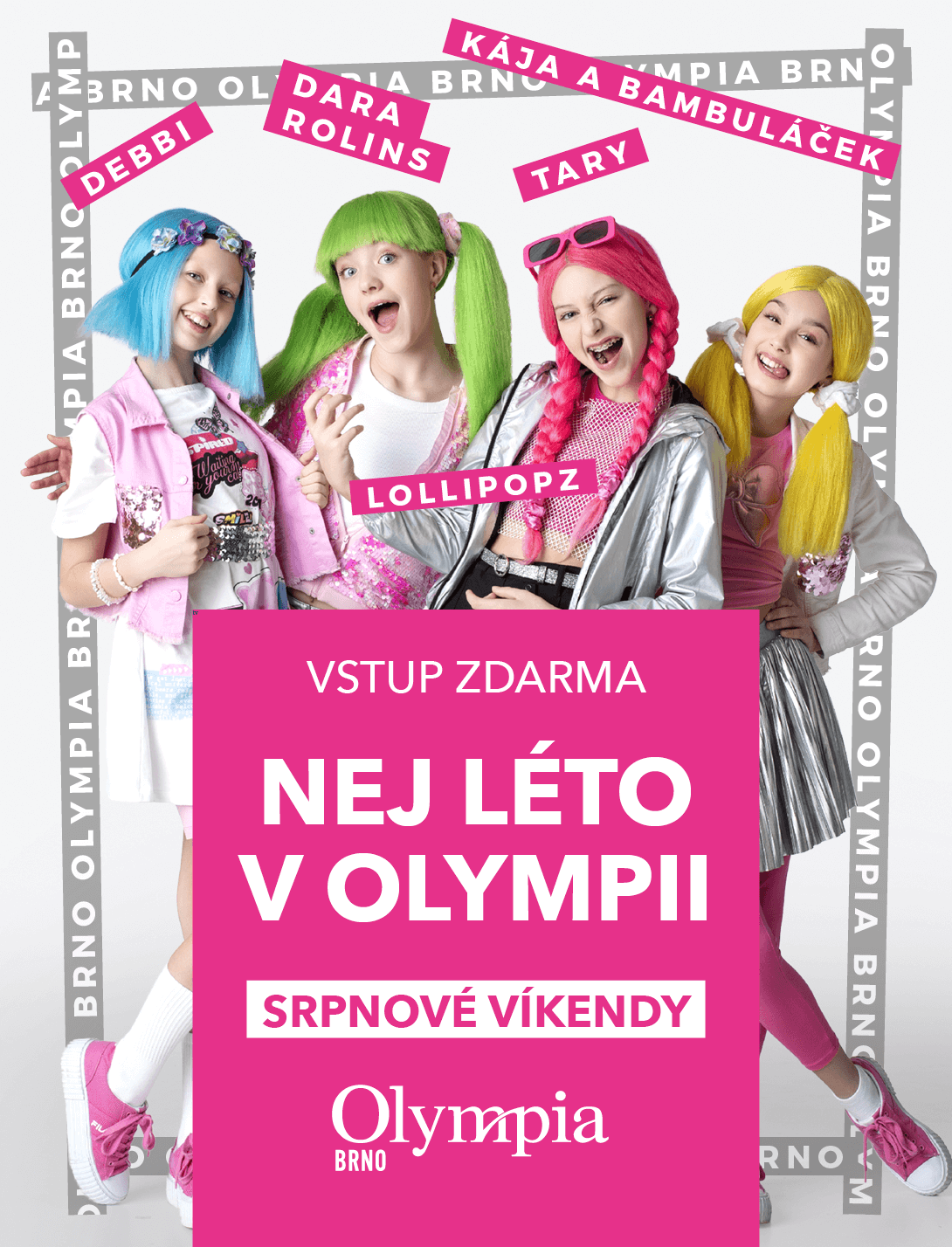 Léto v OC Olympia, magazín KULTINO*Brno