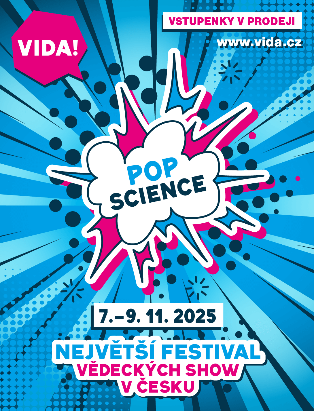 Pop Science, Vida Centrum,magazín KULTINO*Brno