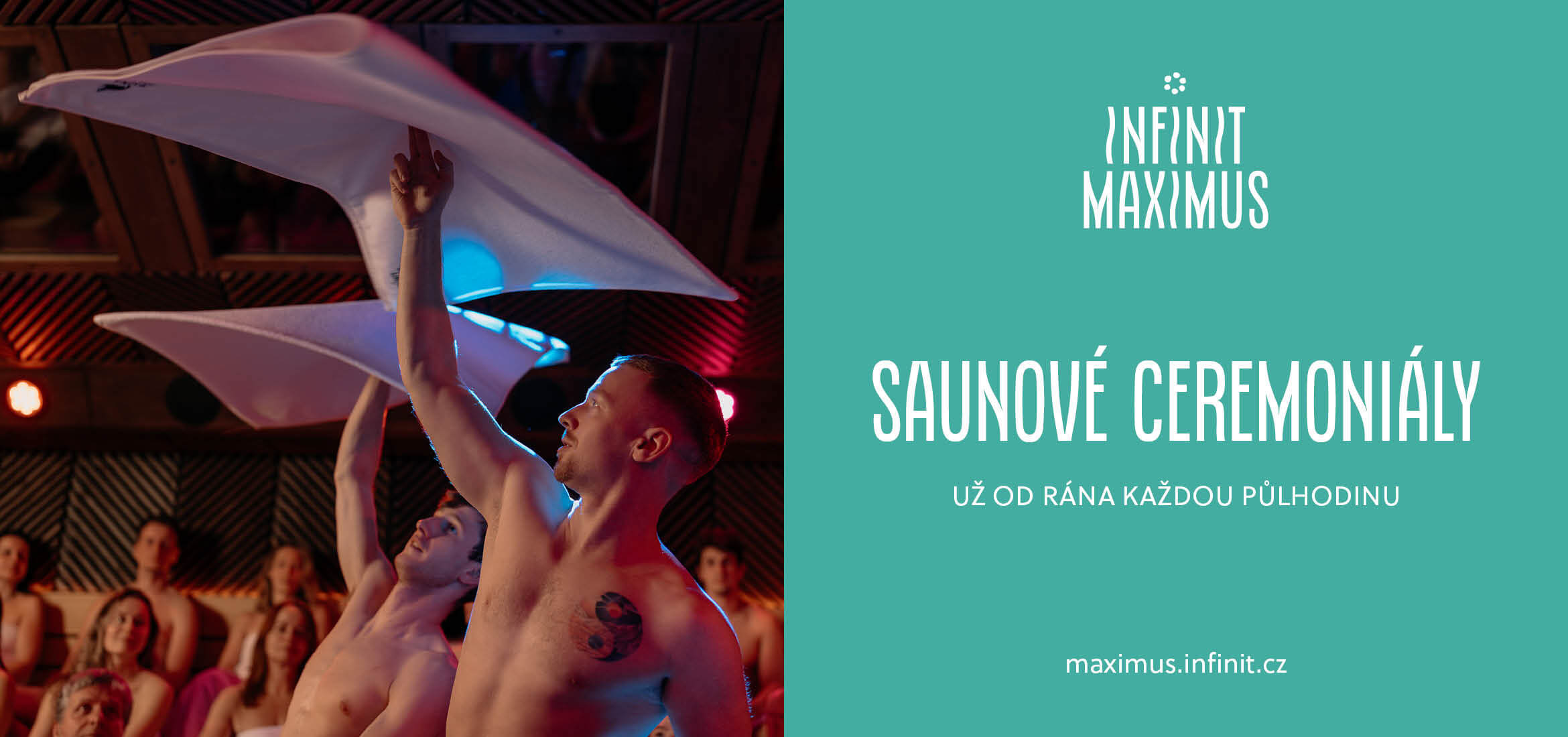 Banner Infinit Maximus Brno, Od rána; KULTINO*