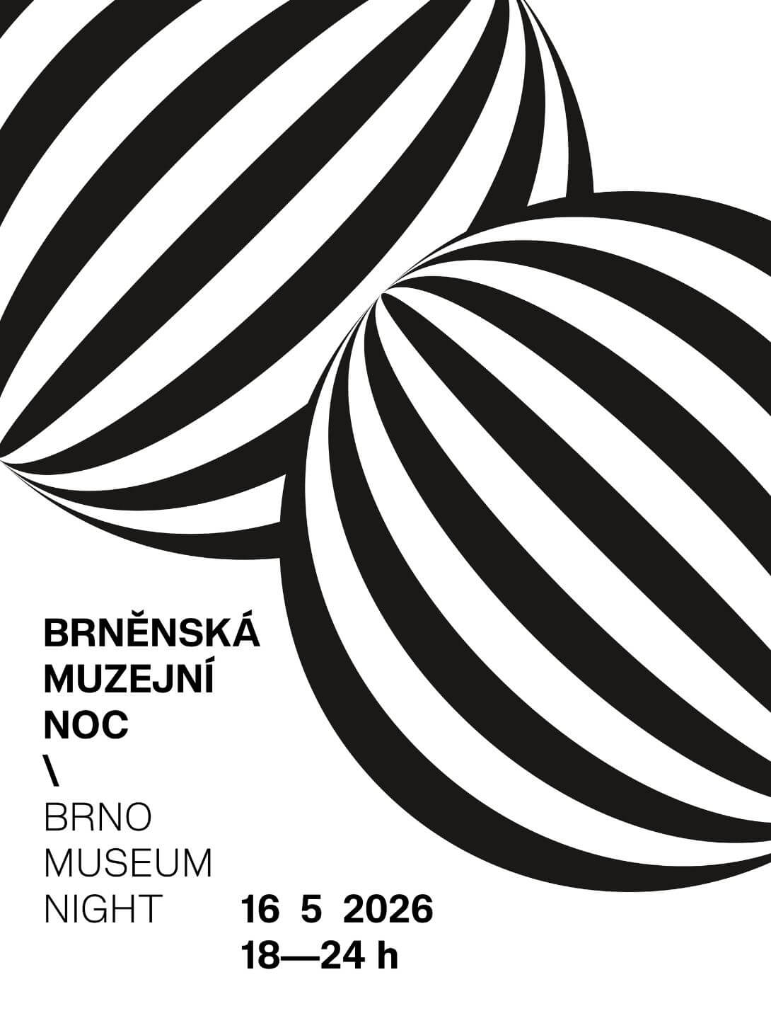 Banner na Brněnskou muzejní noc 2026, Moravská galerie. KULTINO*