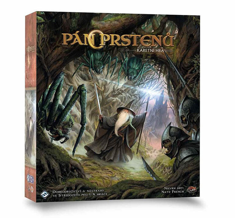 Recenze karetní hra Pán prstenů, Natea frenche, vydavatelství Blackfire. Magazín KULT* Brno