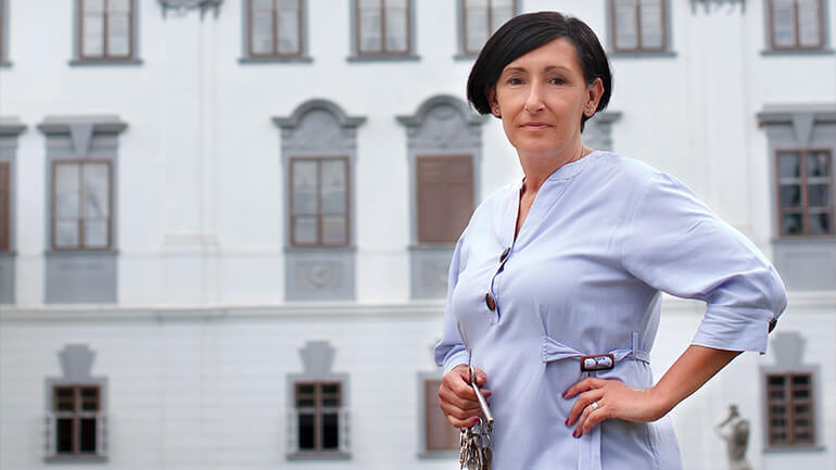 Rozhovor, kastelánka zámek Lysice, barokní stavba, která stojí na místě původní vodní tvrze ze 14. století, magazín KULT* Brno