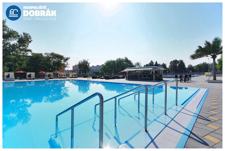 Koupaliště Dobrák. Koupaliště a aquaparky v Brně a okolí jižní Moravy. Magazín KULT* Brno