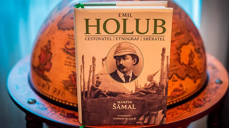 Emil Holub, cestovatel, etnograf, sběratel, Vyšehrad, Martin Šámal, recenze, magazín KULT* Brno
