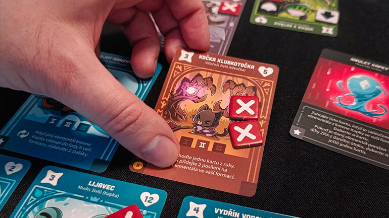 Krotitelé živlů, Fantasy, Zvířátka, karetní hra, strategická, magazín KULTINO*Brno