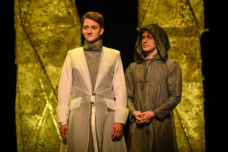 Manon Lescaut, Vítězslav Nezval, Biskupský dvůr, premiéra, Městské divadlo Brno, open air, Barbora Slaninová, Martin Mihál, Stanislav Moša, *Magazín KULTINO* Brno*