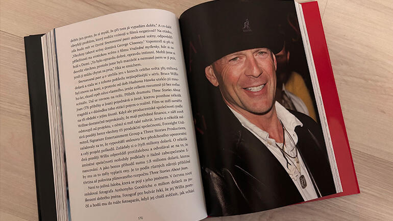 Bruce Willis, Poslední skaut, herec, knižní recenze, magazín KULTINO*Brno