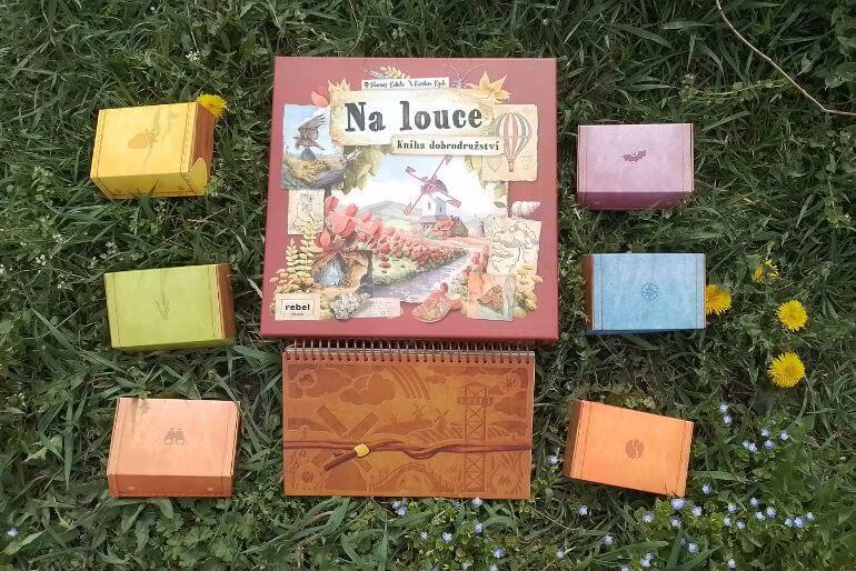 Recenze deskové hry Na louce: Kniha dobrodružství, vydavatelství Rebel Studio. KULTINO*