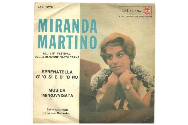 Hudební skladatel Ennio Morricone v roli aranžéra italské populární hudby 60. let, ženské vokály v rytmu twistu, beatové sborové zpěvy a popové písně pro vydavatelství RCA, Miranda Martino. KULTINO*