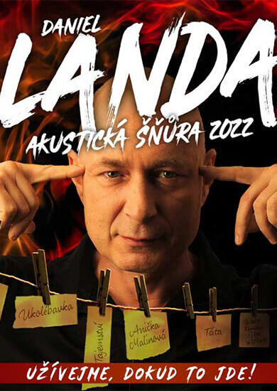 Koncert Daniela Landy. Akustická šňůra 2022. Zoner BobyHall. magazín KULT* Brno