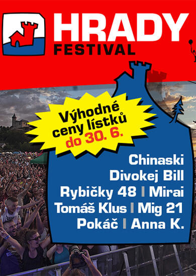 Hudební festival HRADY CZ. Hrad Bouzov. magazín KULT* Brno