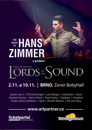 Koncert Hans Zimmer a LORDS OF THE SOUND, Bobycentrum Brno. Magazín KULT* Brno