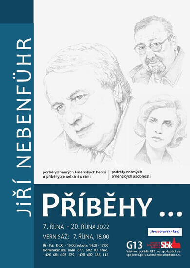 Výstava Jiří Nebenführ / Příběhy, Galerie G13. Magazín KULT*  Brno