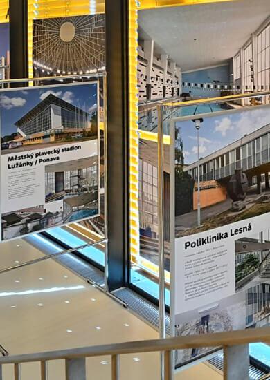 Výstava Od bruselu k brutalismu, vila Stiassni. Magazín KULT* Brno