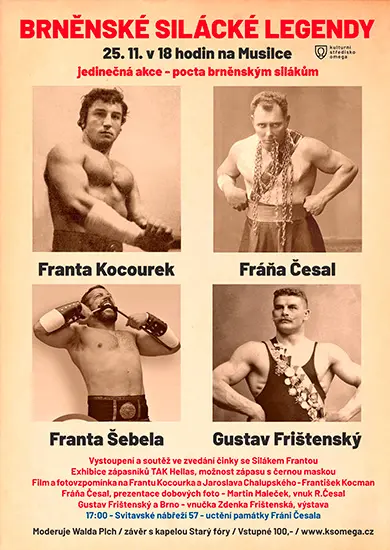 Brněnské silácké legendy,Musilka, Brno, magazín KULT* Brno