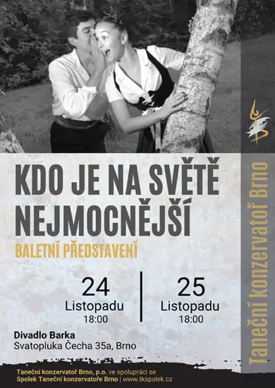 Představení Balet: Kdo je na světě nejmocnější?, divadlo Barka. Magazín KULT*  Brno