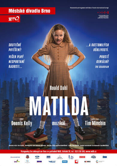 Představení Matilda, Městské divadlo Brno. Magazín KULT* Brno