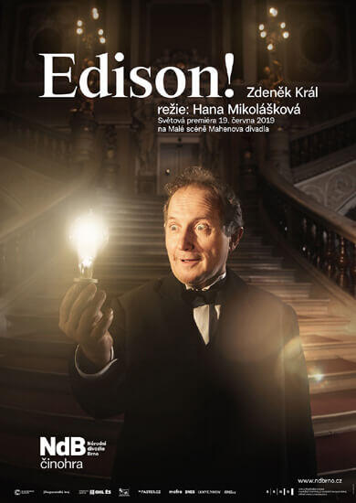 Představení Edison!, divadlo Reduta. Magazín KULT* Brno