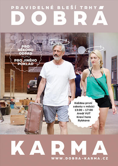 Akce DOBRÁ KARMA - bleší trhy , Kraví hora. Magazín KULT* Brno