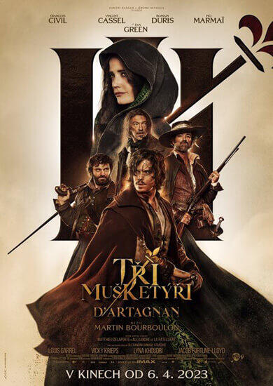 Film Tři mušketýři: D’Artagnan, kino Lucerna Brno. Magazín KULT* Brno