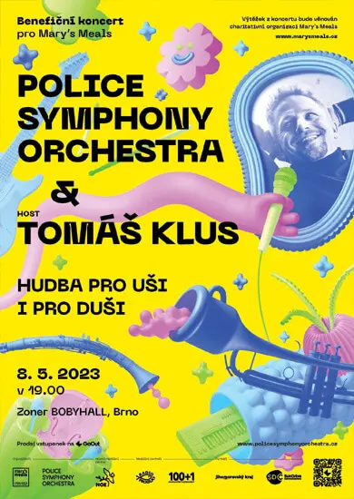 Koncert Police Symphony Orchestra & Tomáš Klus, Bobycentrum Brno. Magazín KULT*  Brno