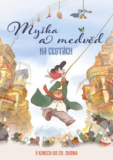 Film Myška a medvěd na cestách, kino Lucerna Brno. Magazín KULT* Brno