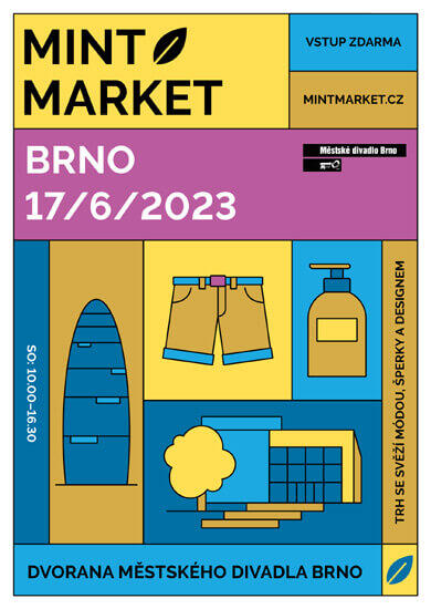 Akce MINT Market Brno, dvorana Městského divadla Brno. Magazín KULT* Brno