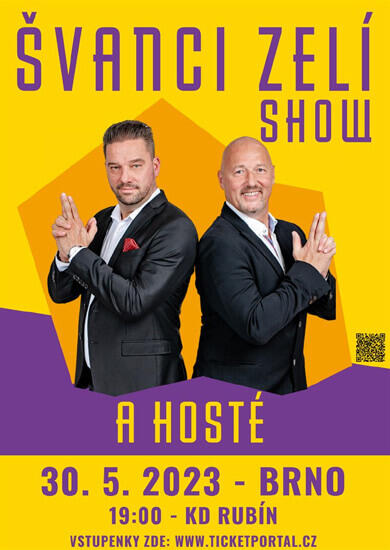 Akce Švanci Zelí show, KD Rubín. Magazín KULT* Brno