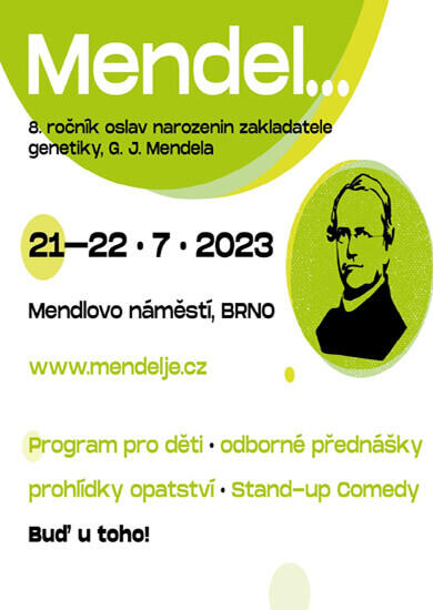 Festival Mendel festival 2023, Mendlovo náměstí Brno. Magazín KULT* Brno