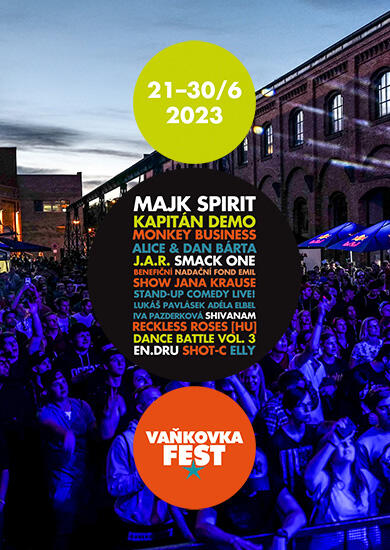 Festival Vaňkovka FEST, Galerie Vaňkovka. Magazín KULT* Brno