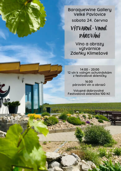 Akce Výtvarně vinné párování, Baraque Wine Gallery. Magazín KULT* Brno
