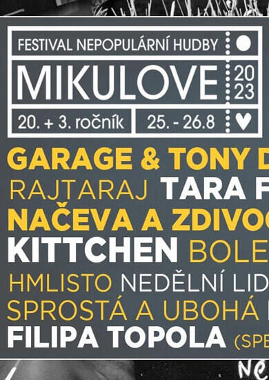 Festival MikuLove – festival nepopulární hudby 2023, Amfiteátr Mikulov. Magazín KULT* Brno