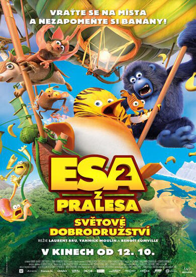 Film Esa z pralesa 2: Světové dobrodružství, kino Lucerna Brno. Magazín KULT* Brno