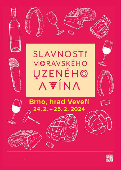 Akce 10. Slavnosti moravského uzeného a vína, hrad Veveří. Magazín KULT* Brno