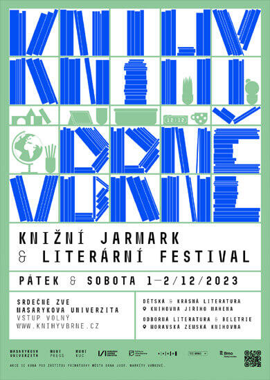 Festival Knihy v Brně 2023, Knihovna Jiřího Mahena. Magazín KULT* Brno