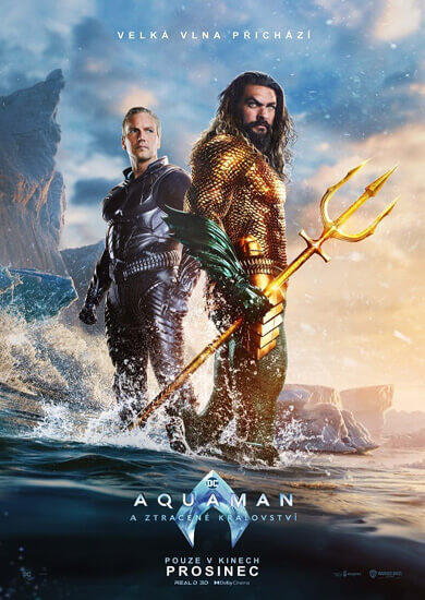 Film Aquaman a ztracené království, Cinema City Brno. Magazín KULT* Brno