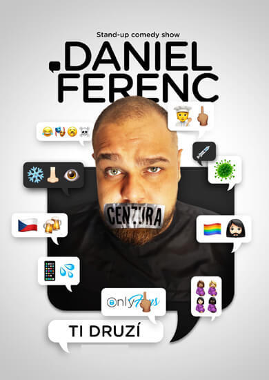 Akce Daniel Ferenc - Stand-up show - Ti druzí, Café Práh. Magazín KULTINO* Brno