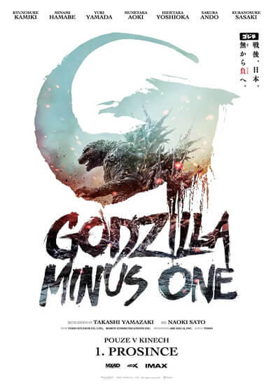 Film Godzilla Minus One, kino Art Brno. Magazín KULTINO* Brno