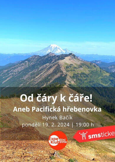 Přednáška Od čáry k čáře! Aneb Pacifická hřebenovka, Expediční klubovna Brno. Magazín KULTINO* Brno