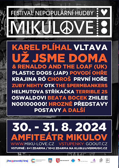 Festival MikuLove – festival nepopulární hudby 2024, Amfiteátr Mikulov. Magazín KULTINO* Brno