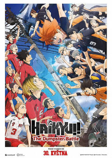Film HAIKYU!! The Dumpster Battle, Cinema City Brno. Magazín KULTINO* Brno