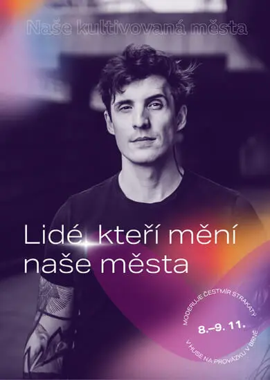 Přednáška Lidé, kteří mění naše města, divadlo Husa na provázku. Magazín KULTINO* Brno