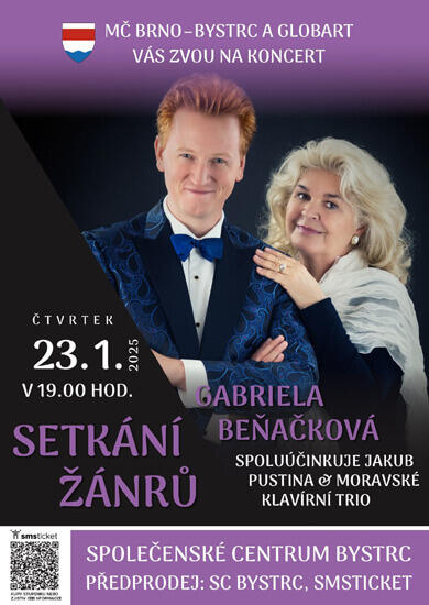 Hudba Gabriela Beňáčková & Moravské klavírní trio, Společenské centrum Bystrc. Magazín KULTINO* Brno