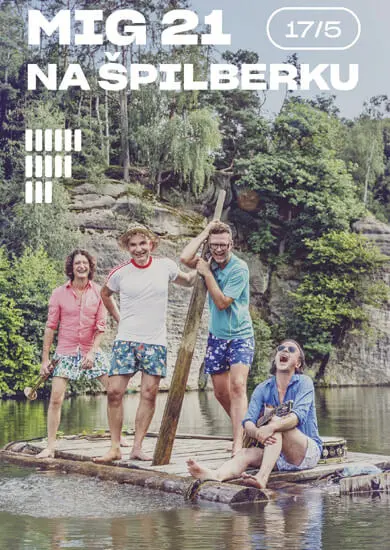 Hudba MIG 21 na Špilberku, hrad Špilberk. Magazín KULTINO* Brno