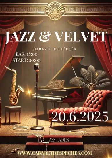 Hudba Jazz & Velvet, Cabaret des Péchés. Magazín KULTINO* Brno