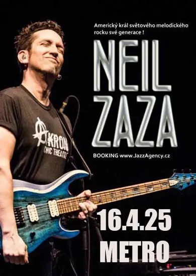Hudba Neil Zaza Band (USA), Metro Music Bar. Magazín KULTINO* Brno