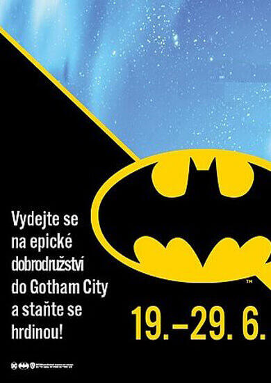 Akce Batman: Hrdinové ve výcviku, Olympia Brno. Magazín KULTINO* Brno